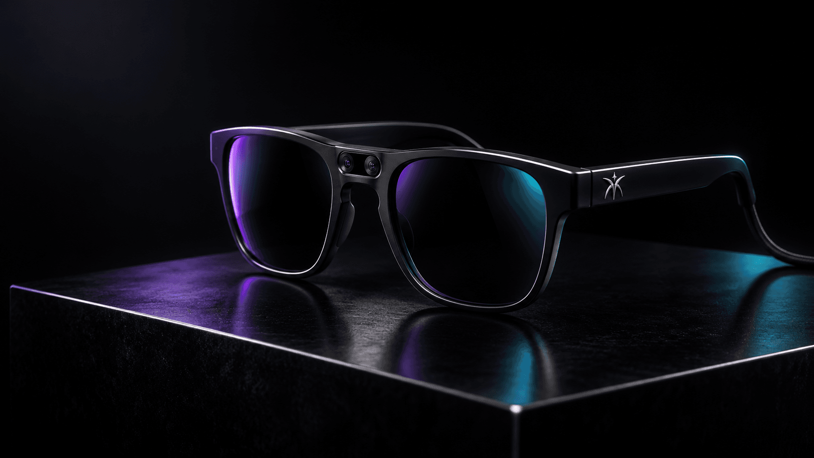 Studio concept render of the Umbra eyewear